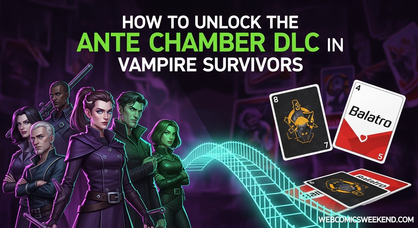 How to unlock the Ante Chamber DLC in Vampire Survivors