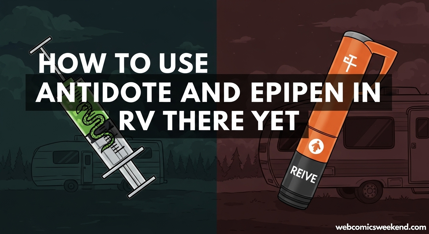 How to use Antidote and EpiPen in RV There Yet