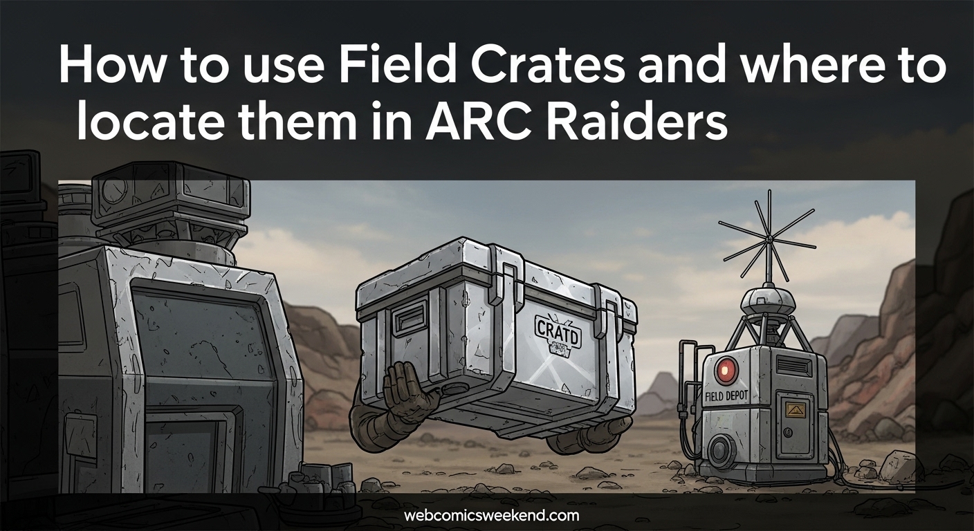 How to use Field Crates and where to locate them in ARC Raiders