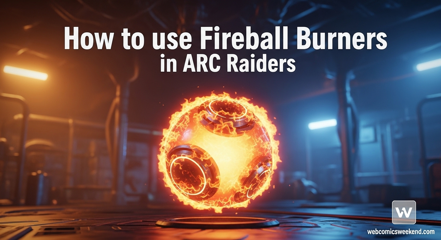 How to use Fireball Burners in ARC Raiders