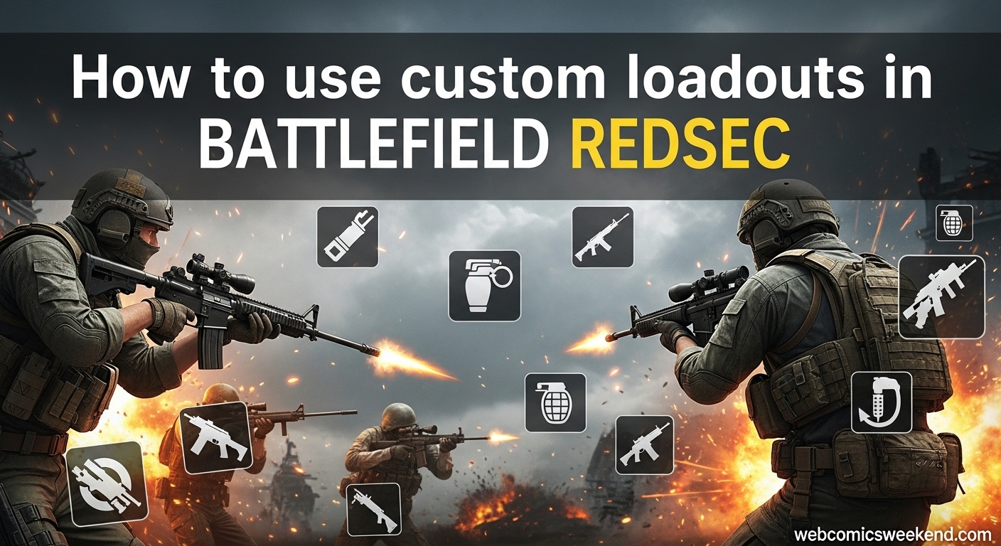 How to use custom loadouts in Battlefield REDSEC