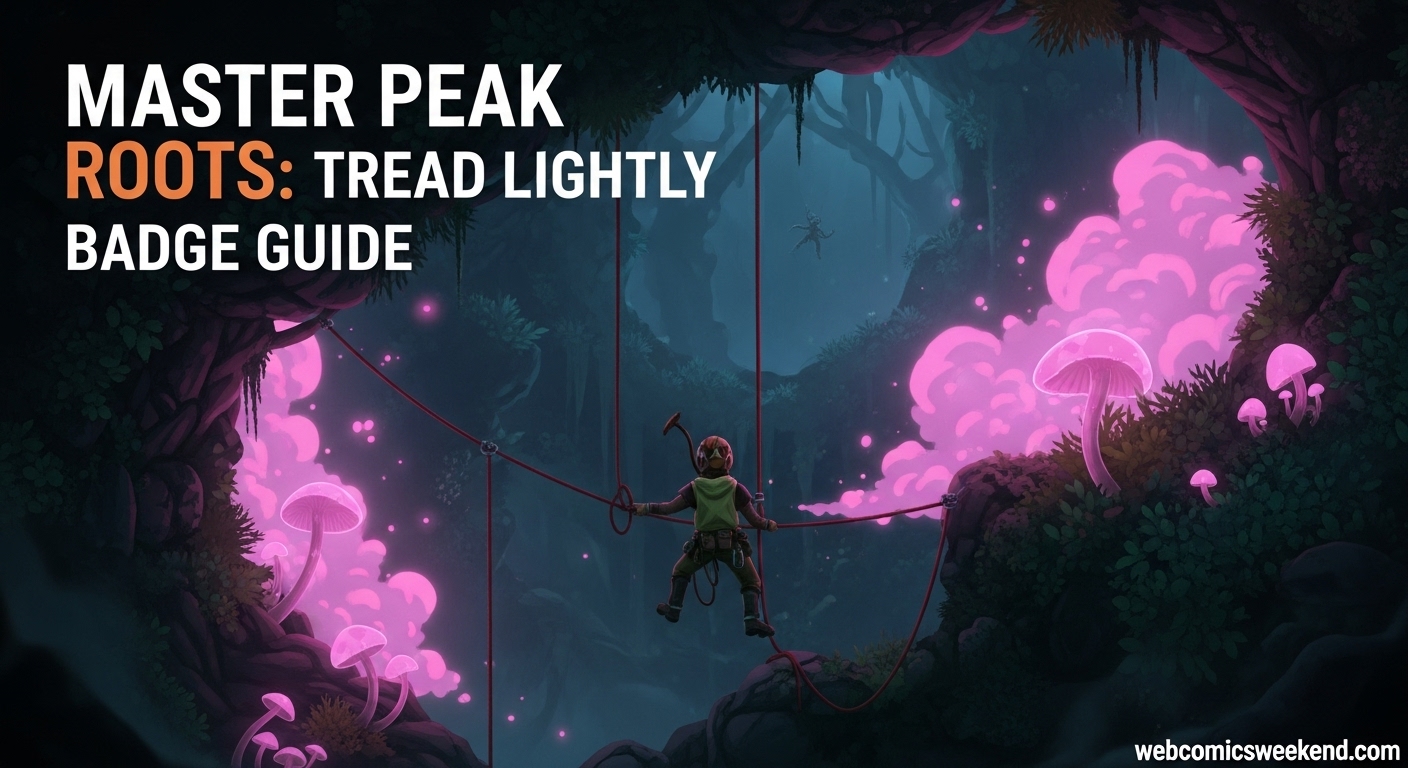 Master PEAK Roots Tread Lightly Badge Guide
