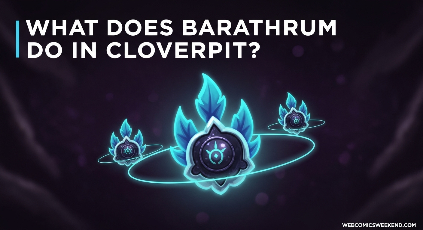 What does Barathrum do in CloverPit