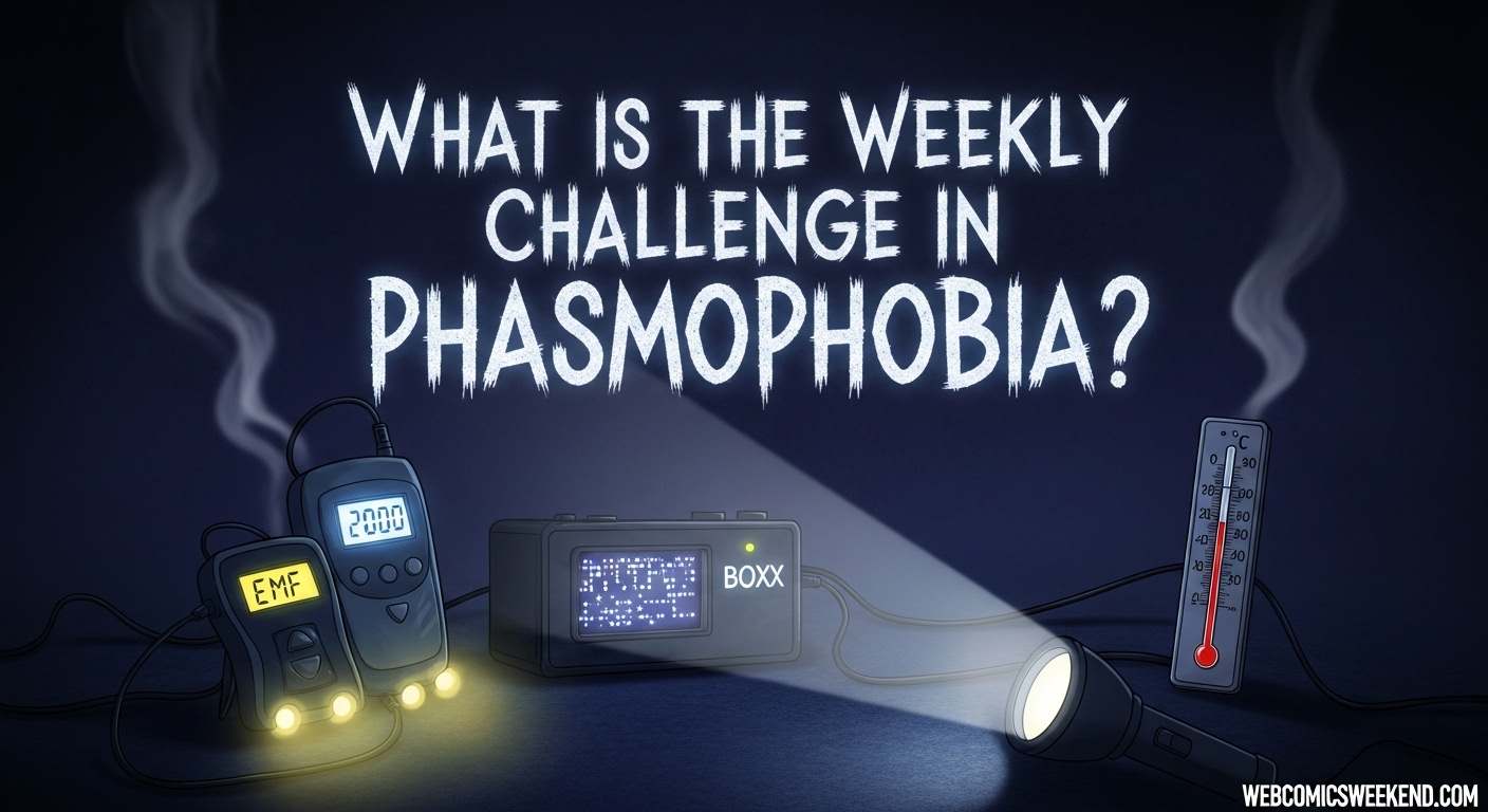 What is the weekly challenge in Phasmophobia