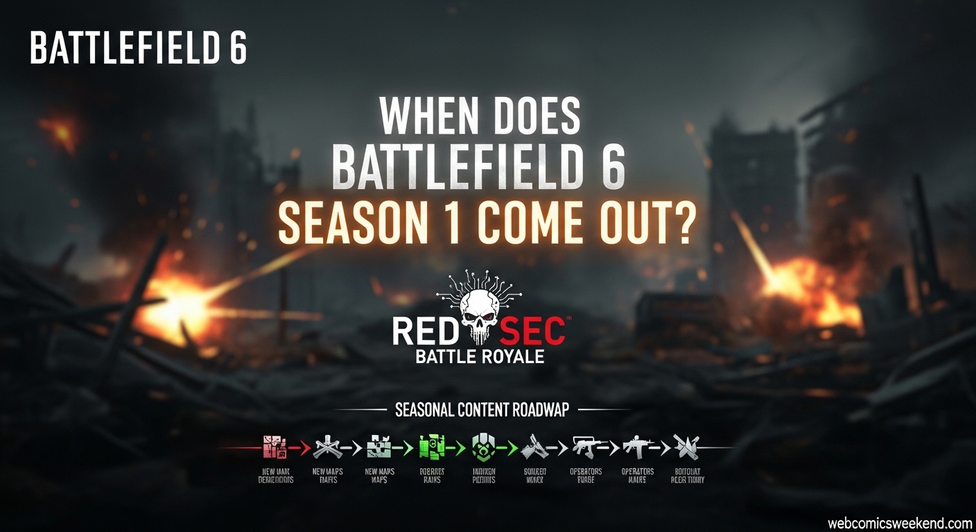 When does Battlefield 6 season 1 come out