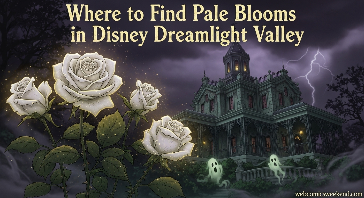 Where to find Pale Blooms in Disney Dreamlight Valley