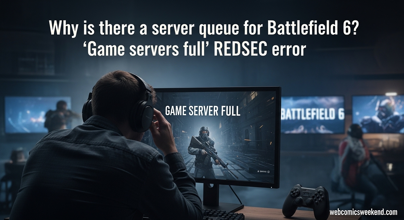 Why is there a server queue for Battlefield 6