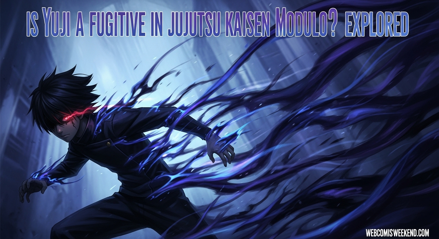 Yuji Fugitive in JJK Modulo