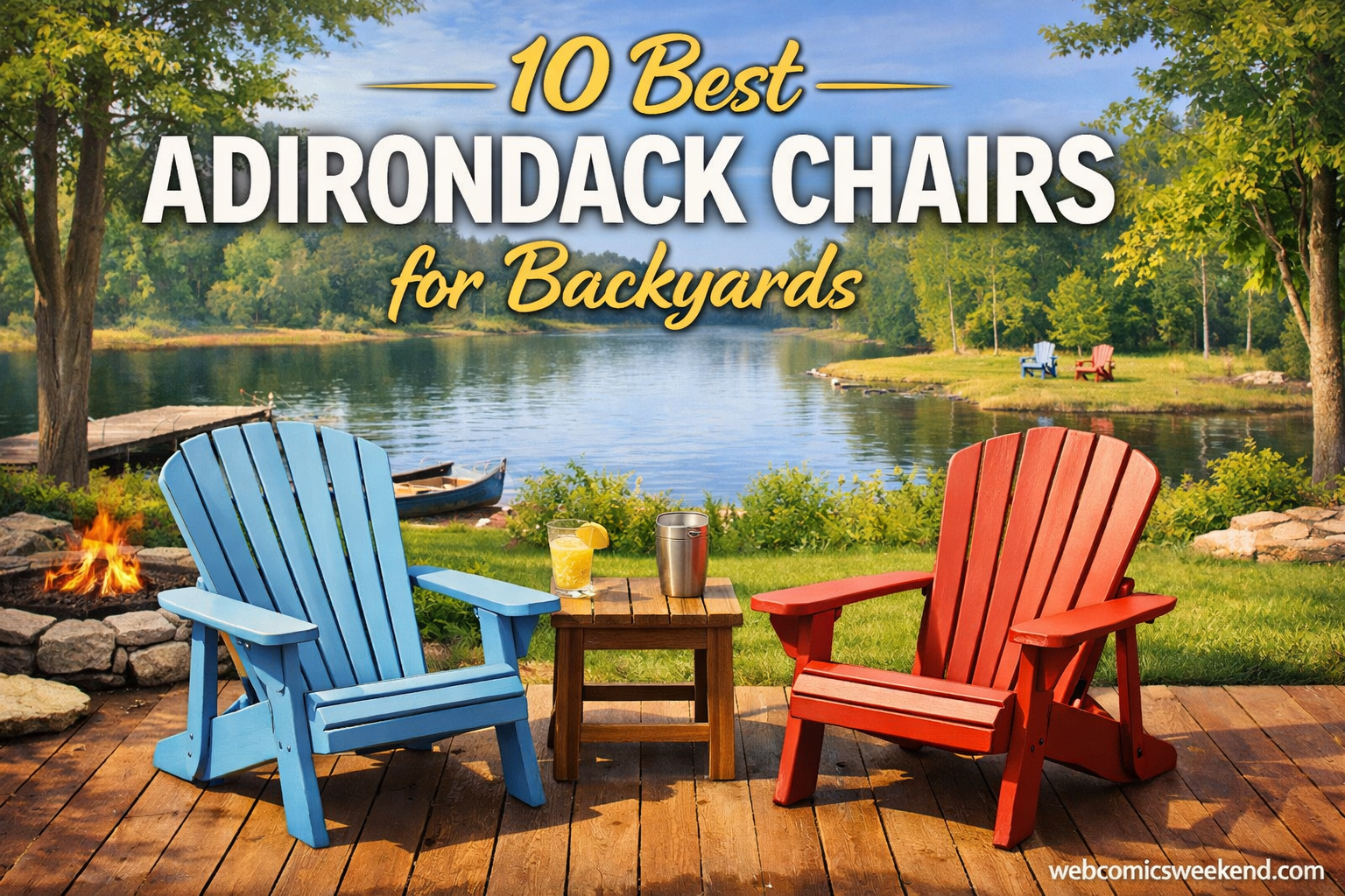 10 Best Adirondack Chairs for Backyards