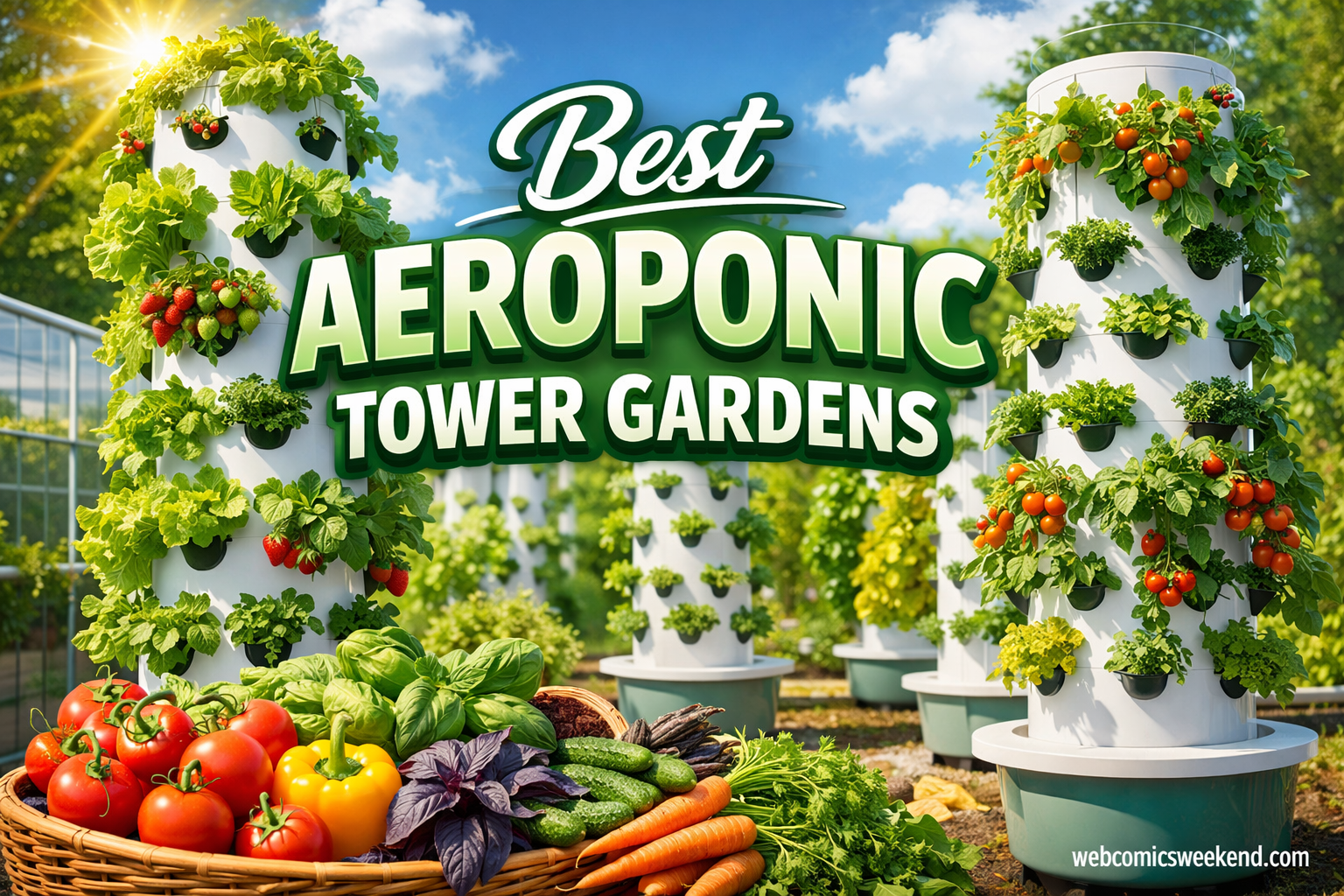 10 Best Aeroponic Tower Gardens