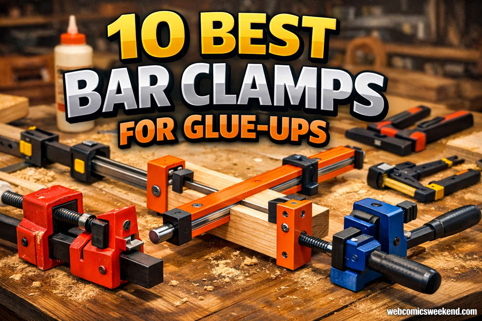 10 Best Bar Clamps for Glue-Ups