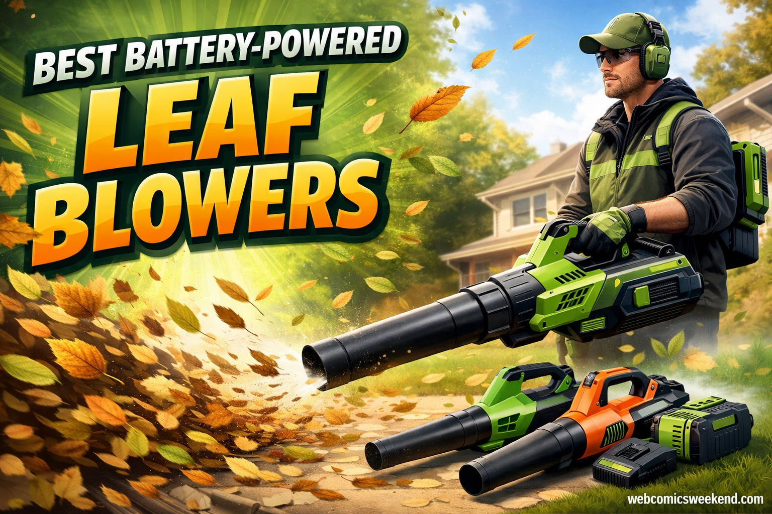 10 Best Battery-Powered Leaf Blowers