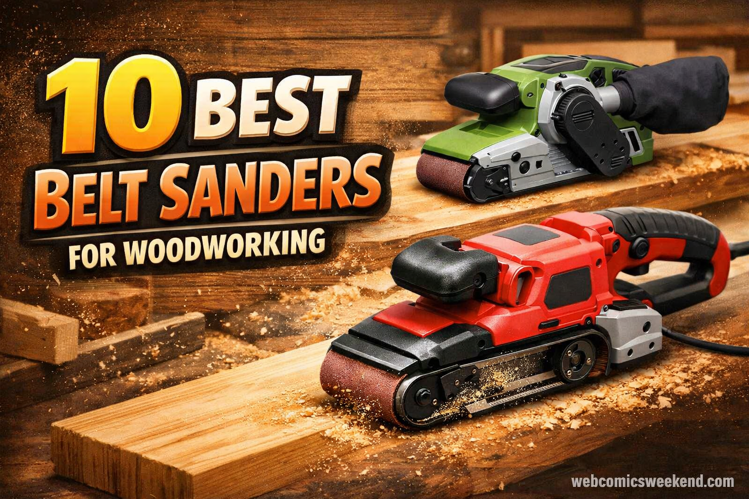10 Best Belt Sanders for Woodworking