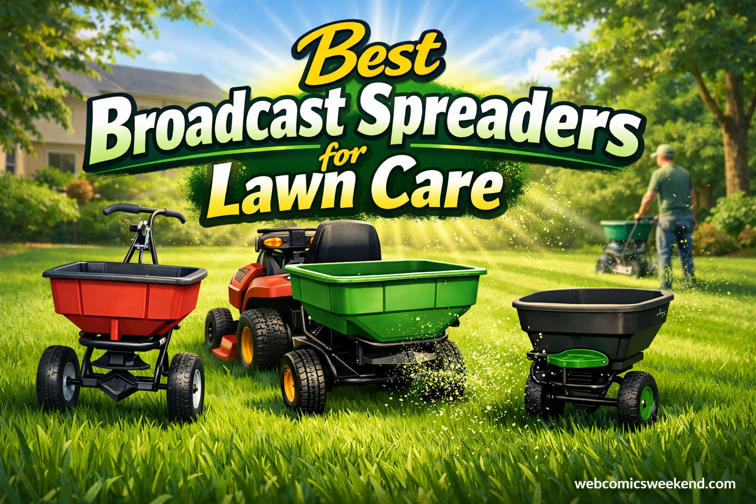 10 Best Broadcast Spreaders for Lawn Care