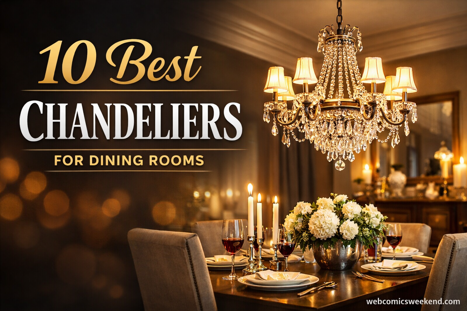 10 Best Chandeliers for Dining Rooms