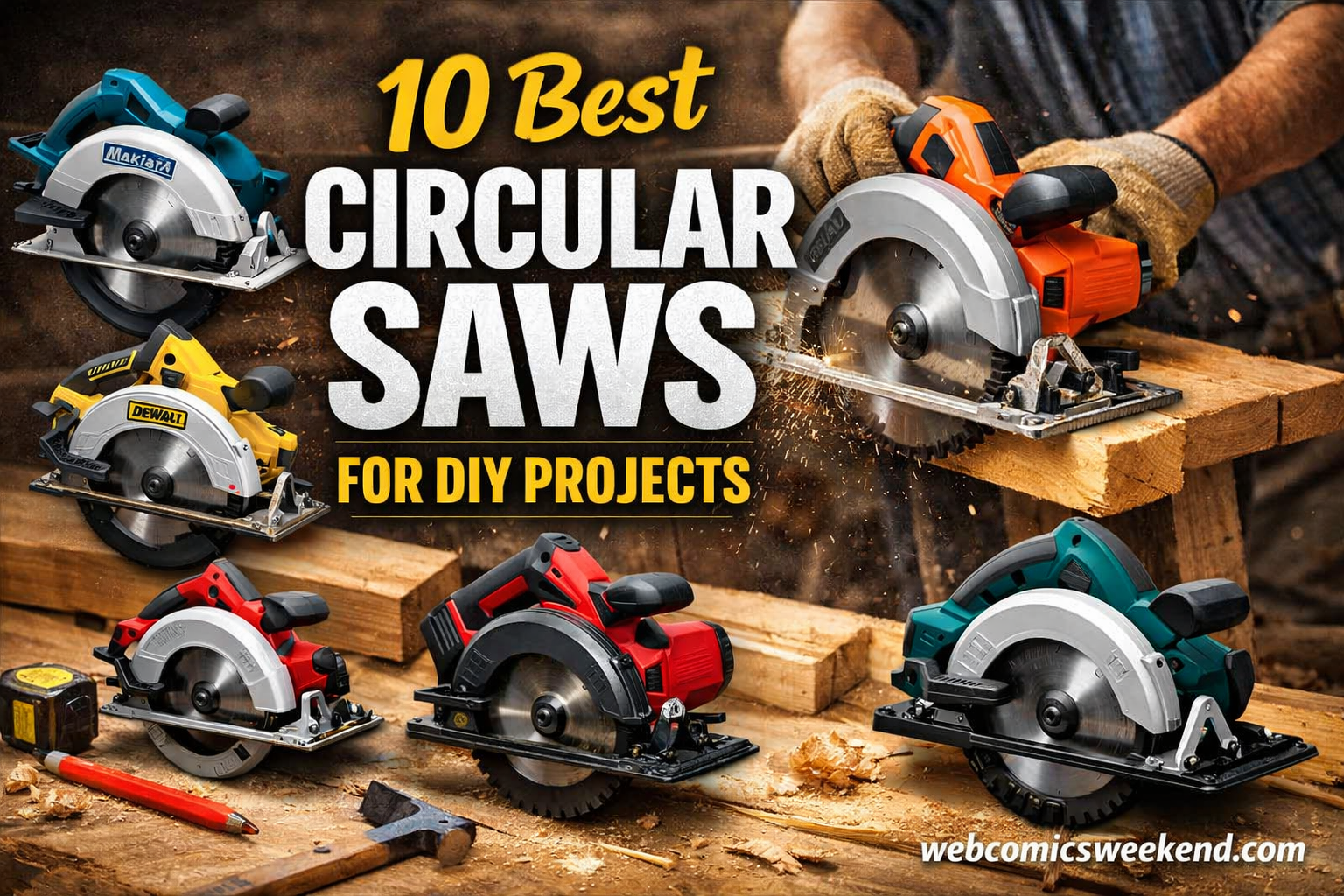 10 Best Circular Saws for DIY Projects
