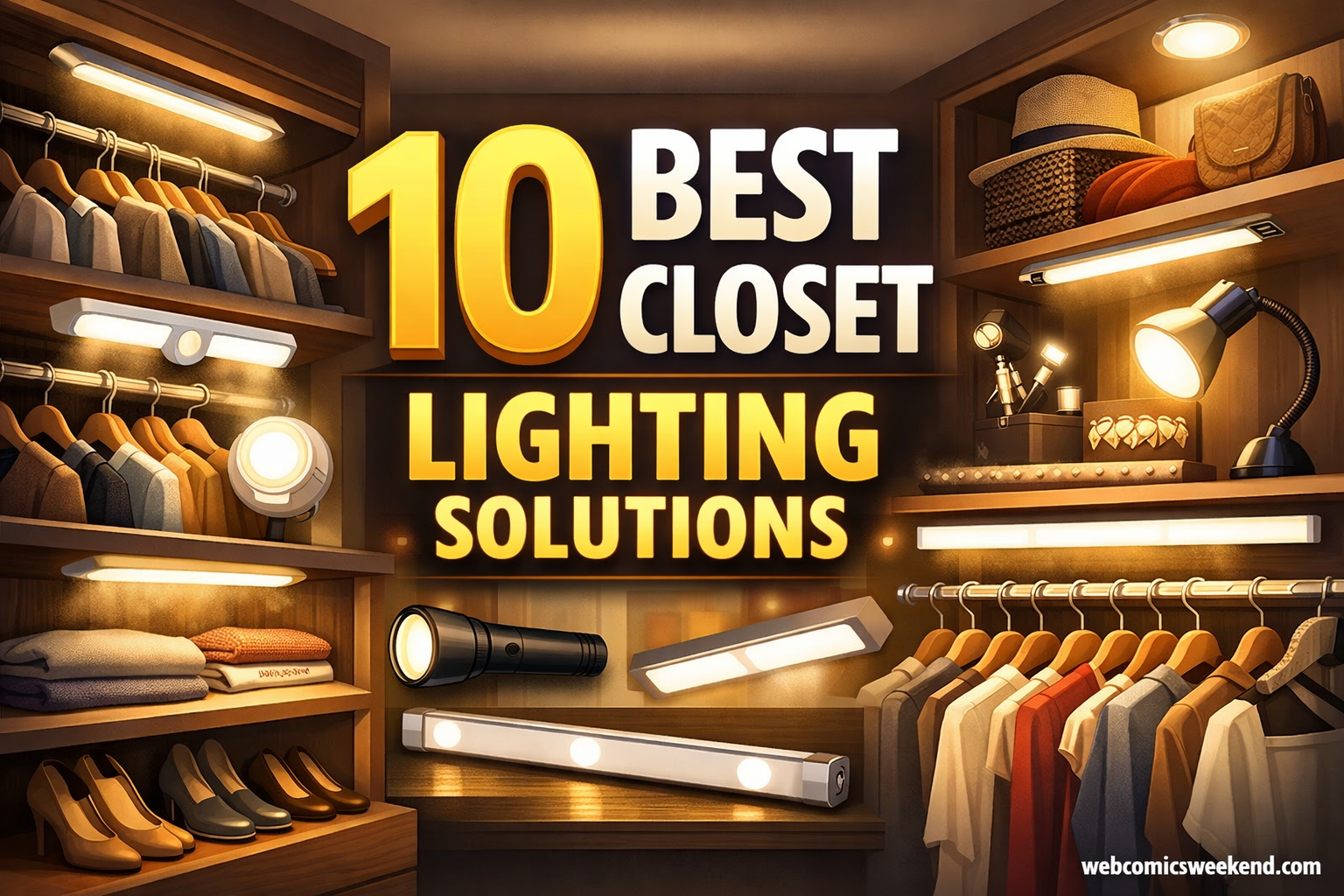 10 Best Closet Lighting Solutions