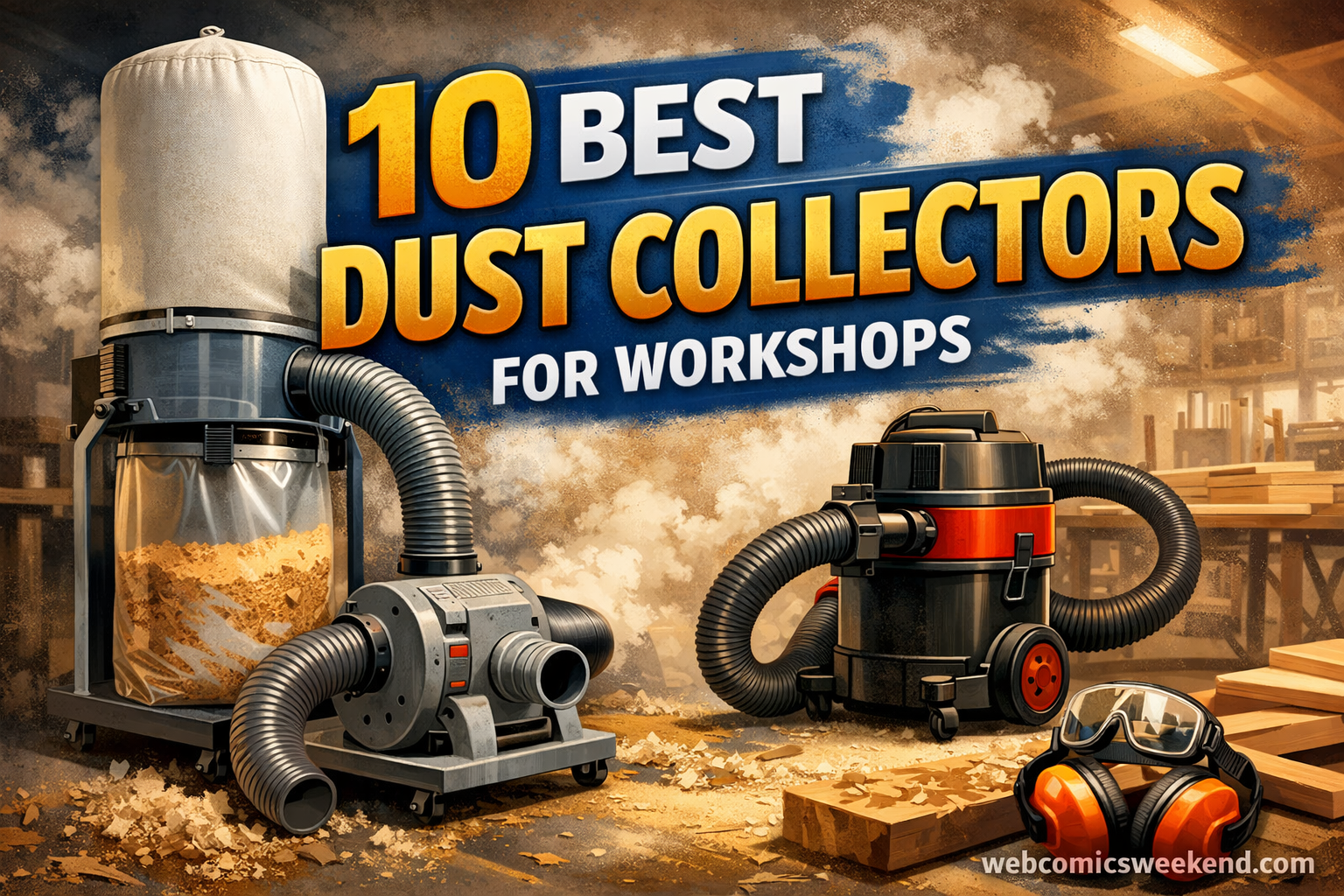 10 Best Dust Collectors for Workshops