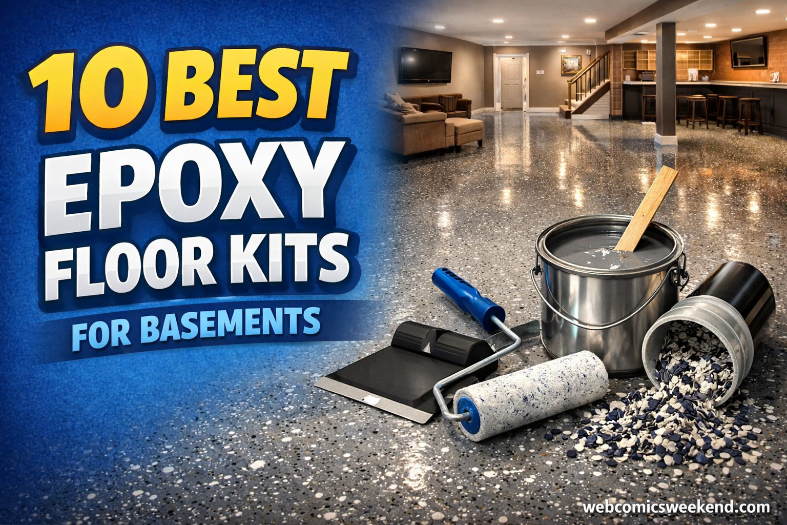 10 Best Epoxy Floor Kits for Basements