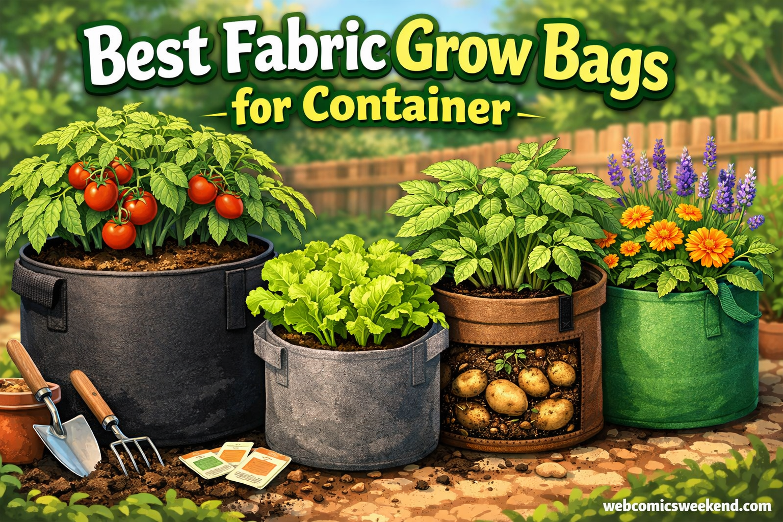 10 Best Fabric Grow Bags for Container Gardening
