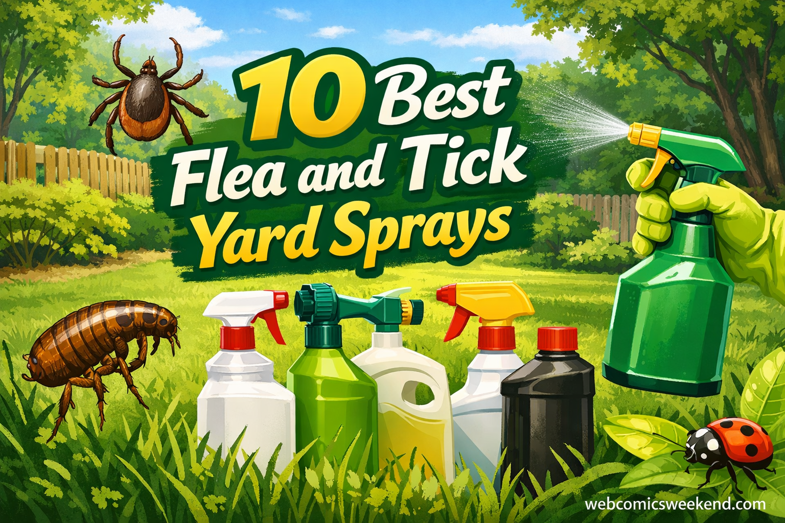 10 Best Flea and Tick Yard Sprays