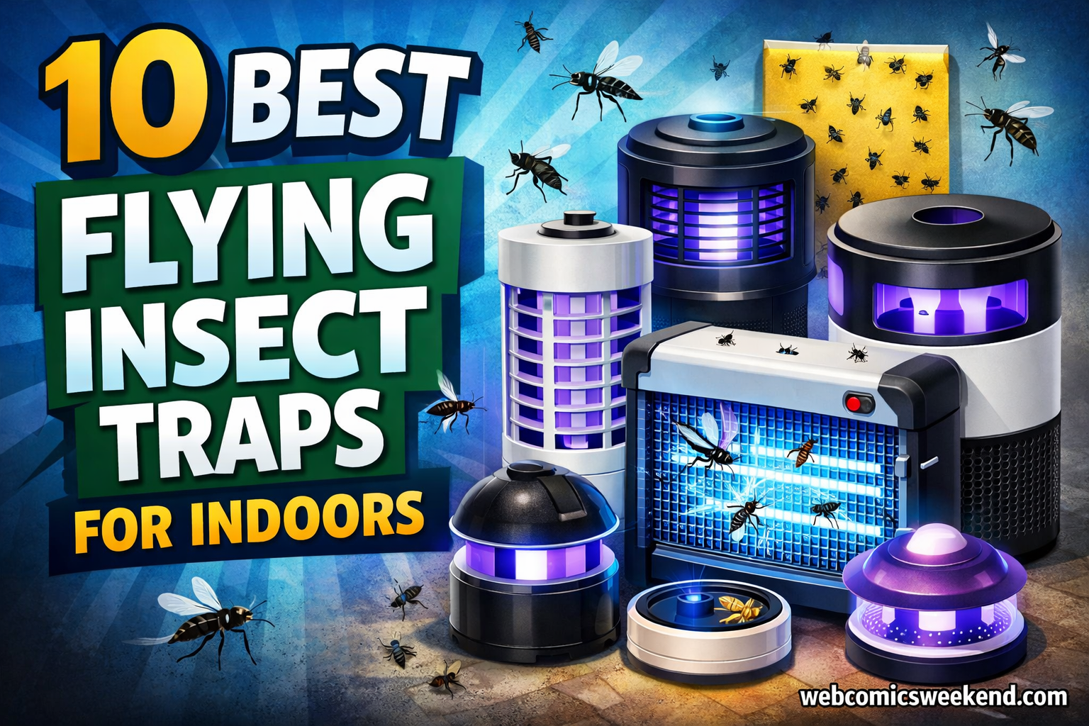 10 Best Flying Insect Traps for Indoors