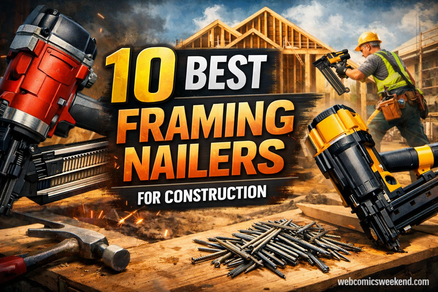 10 Best Framing Nailers for Construction