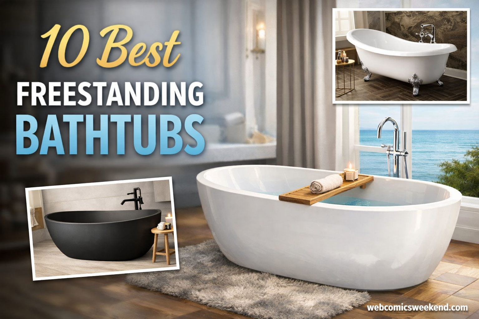 10 Best Freestanding Bathtubs
