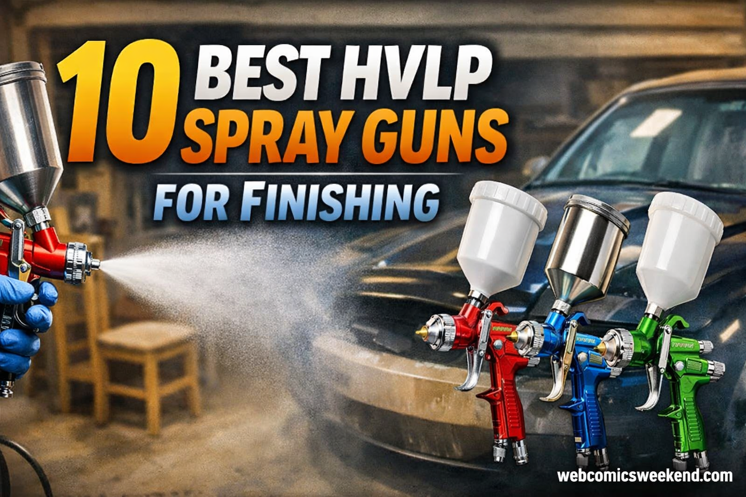 10 Best HVLP Spray Guns for Finishing