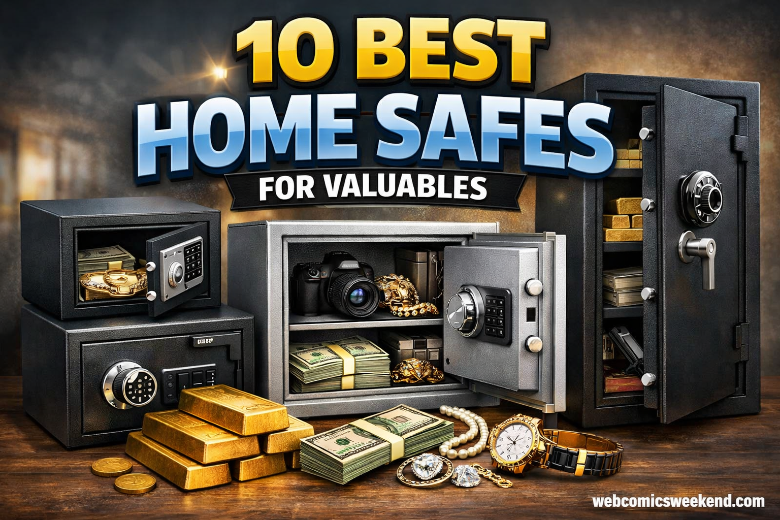 10 Best Home Safes for Valuables