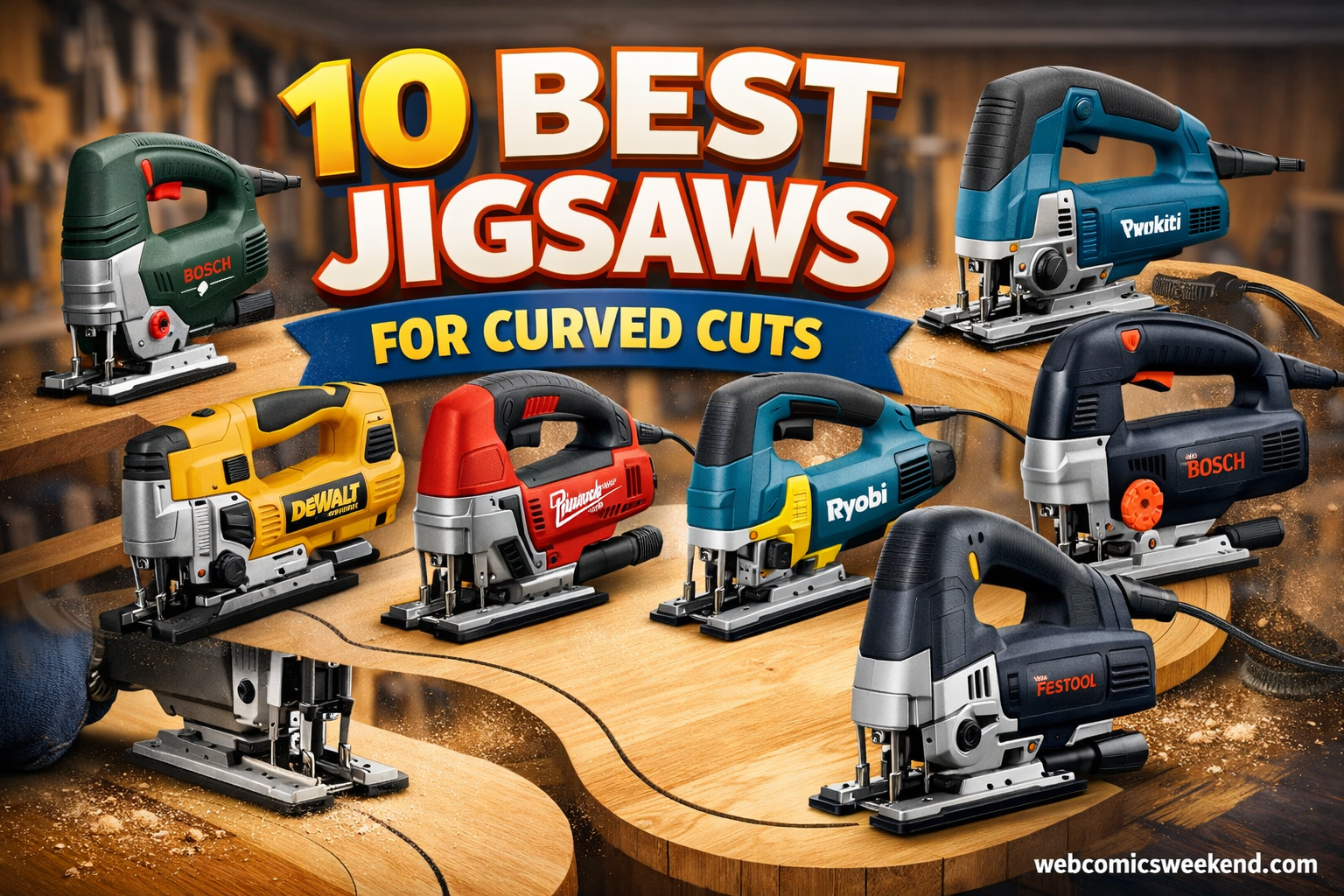 10 Best Jigsaws for Curved Cuts