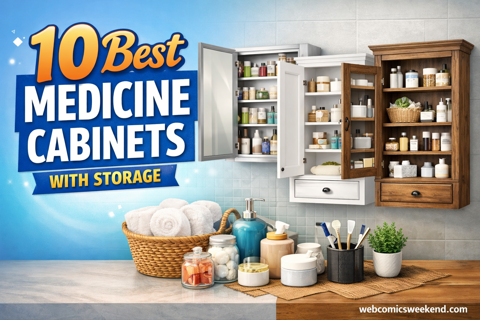 10 Best Medicine Cabinets with Storage