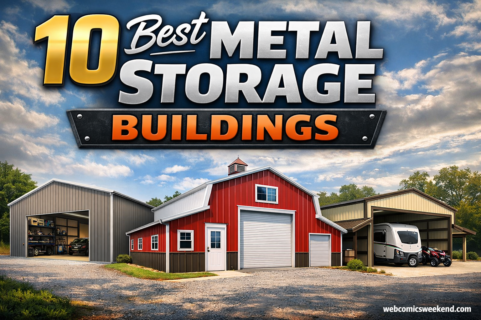 10 Best Metal Storage Buildings
