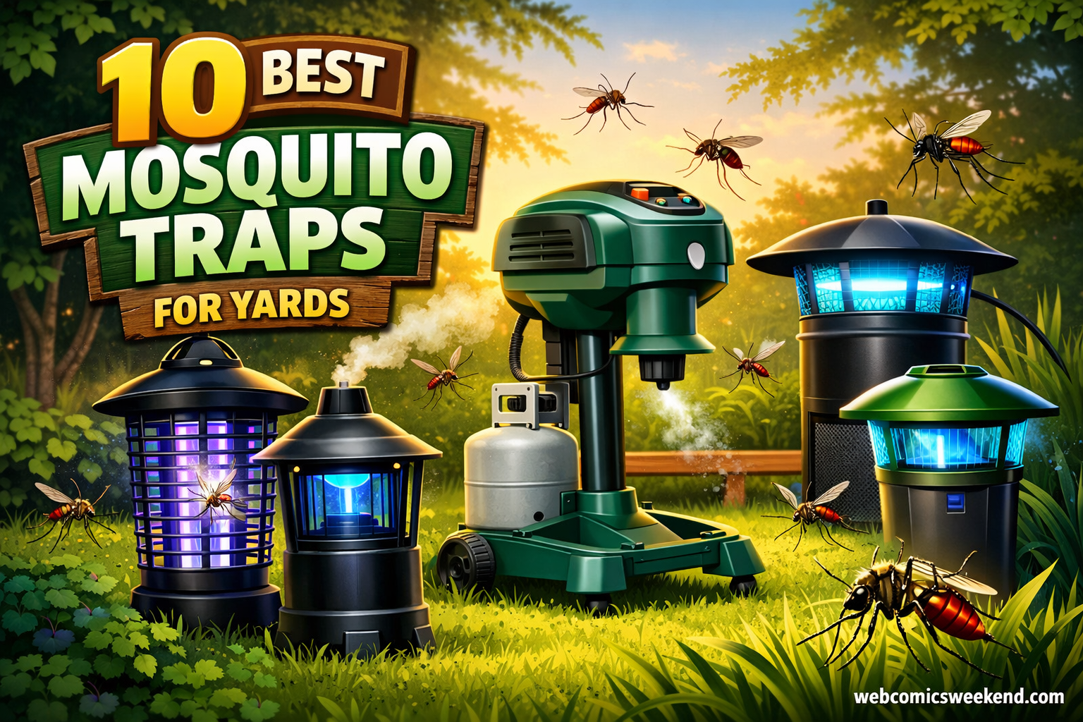 10 Best Mosquito Traps for Yards