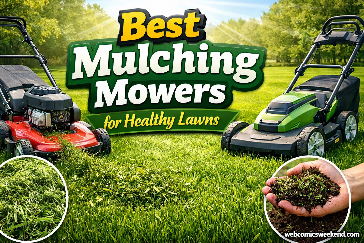 10 Best Mulching Mowers for Healthy Lawns