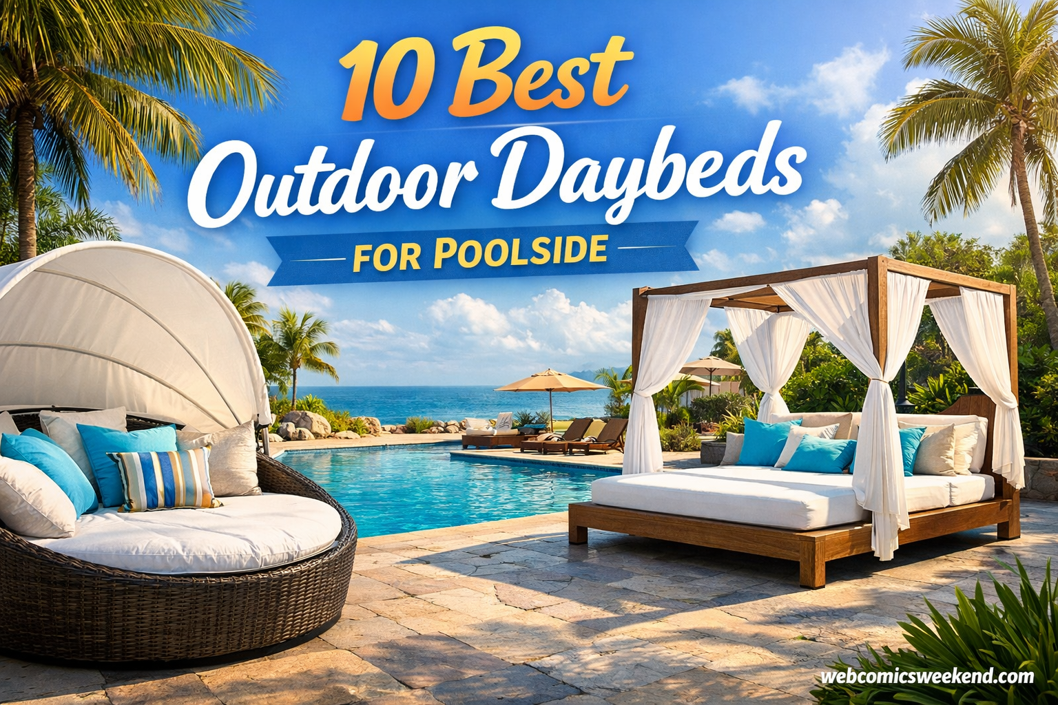 10 Best Outdoor Daybeds for Poolside