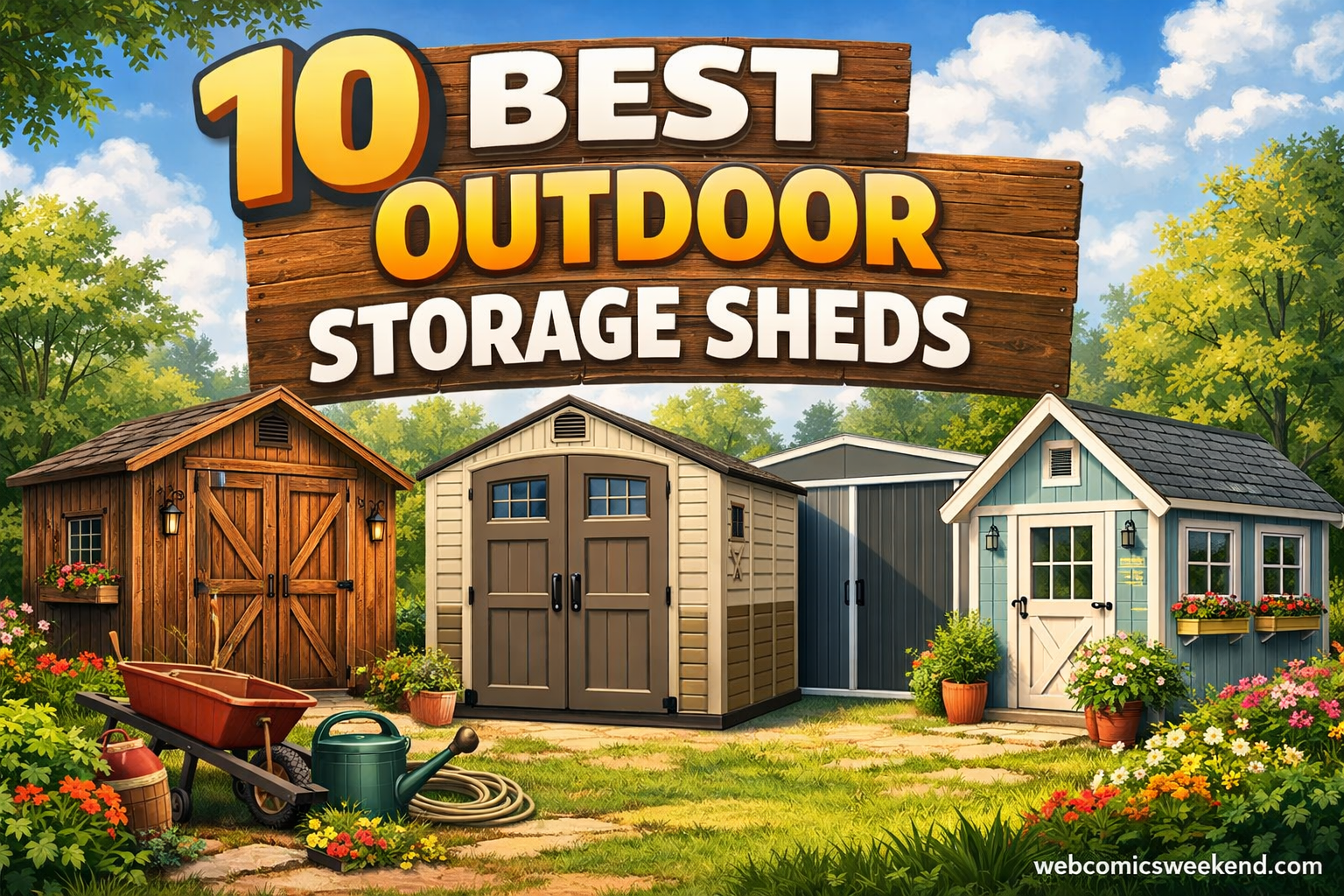 10 Best Outdoor Storage Sheds