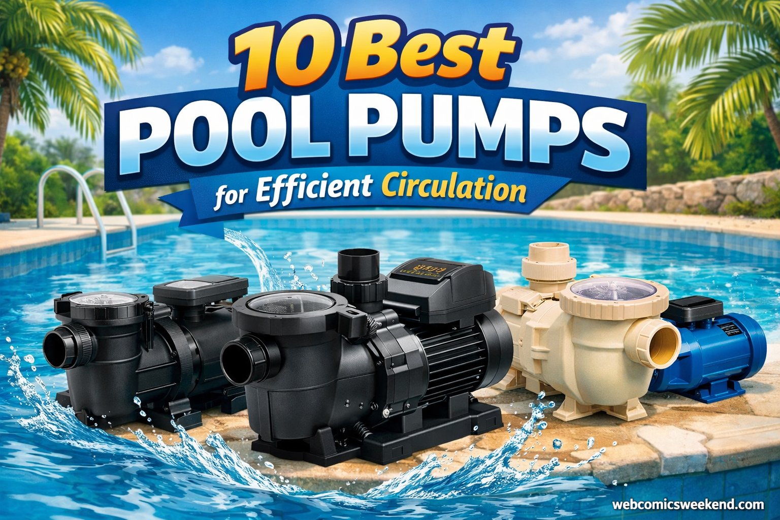 10 Best Pool Pumps for Efficient Circulation