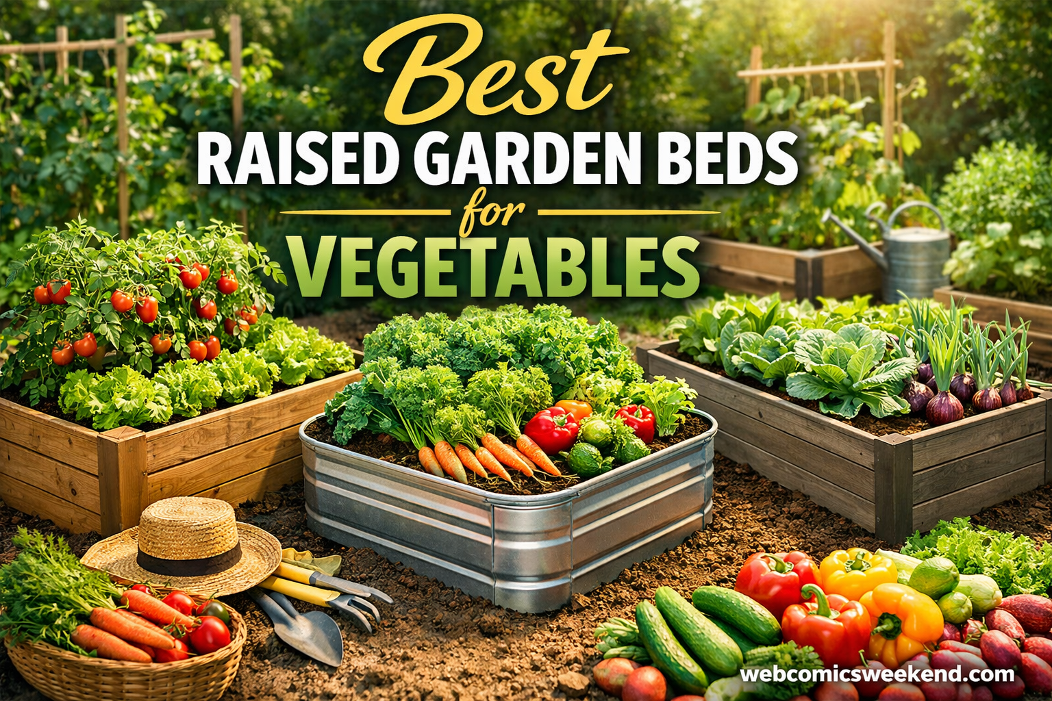 10 Best Raised Garden Beds for Vegetables