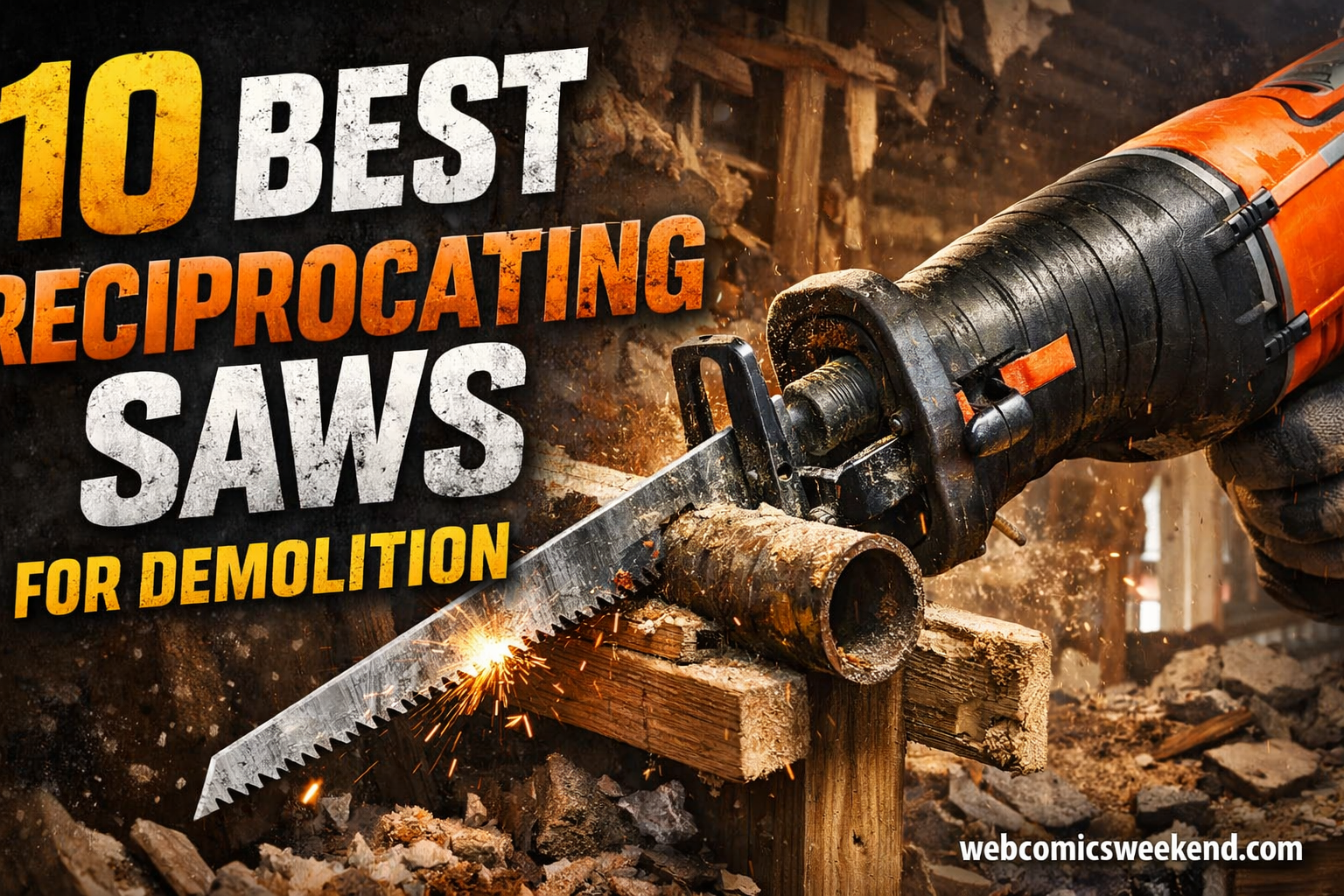 10 Best Reciprocating Saws for Demolition