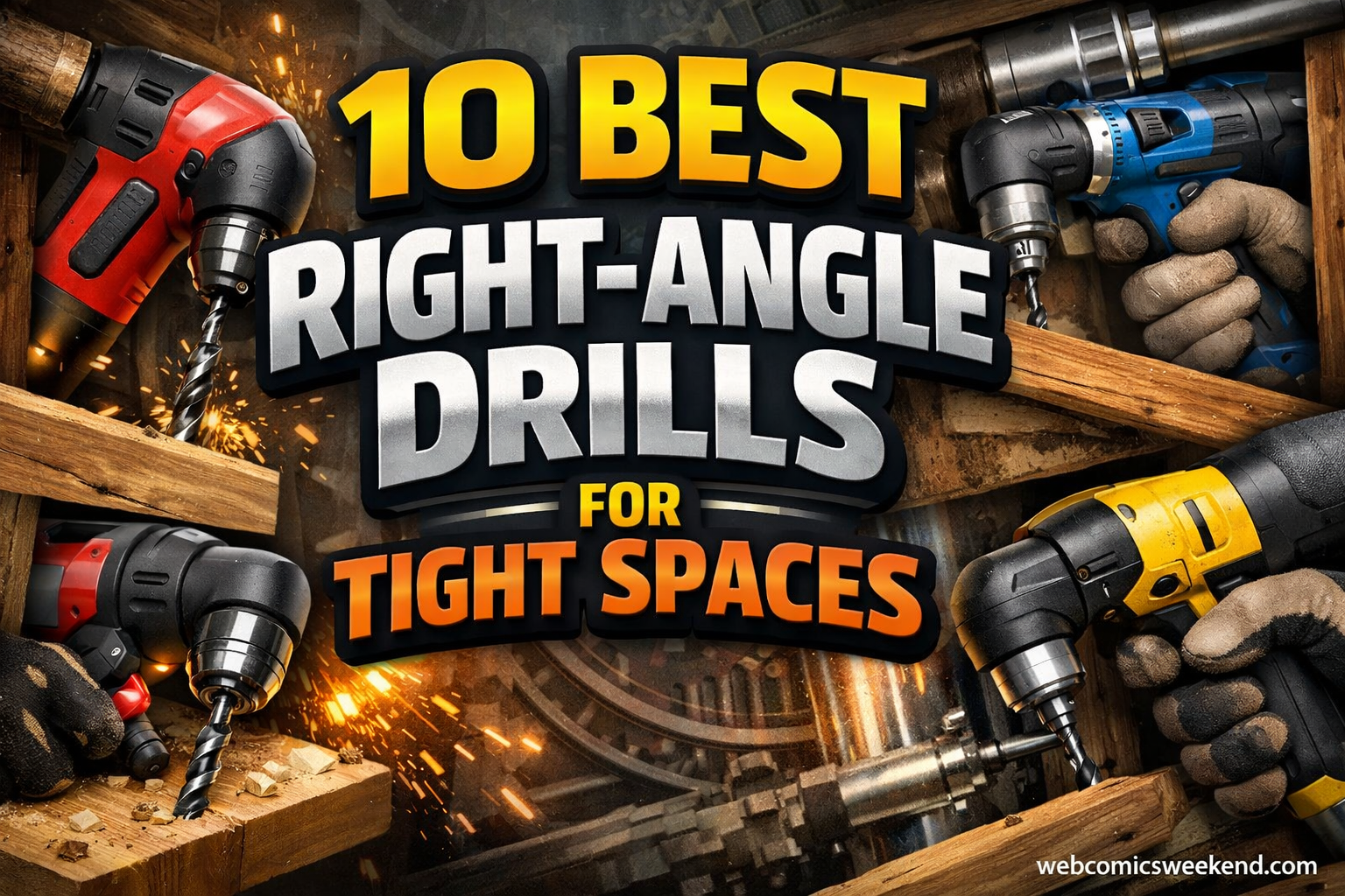 10 Best Right-Angle Drills for Tight Spaces