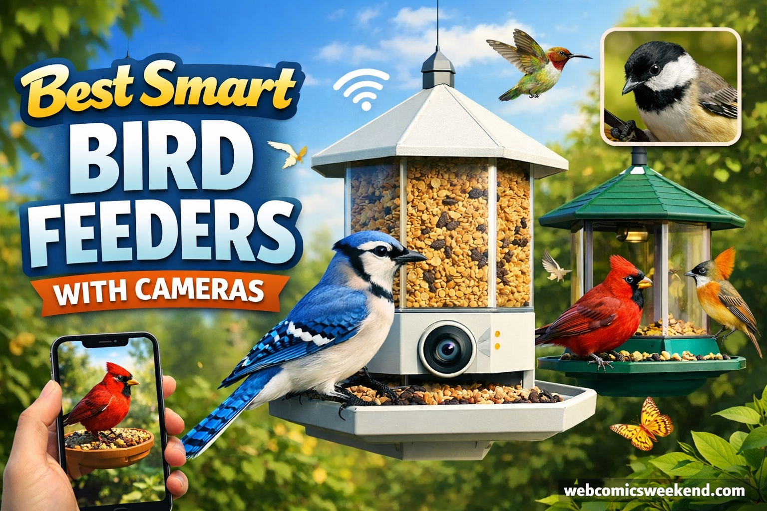 10 Best Smart Bird Feeders with Cameras