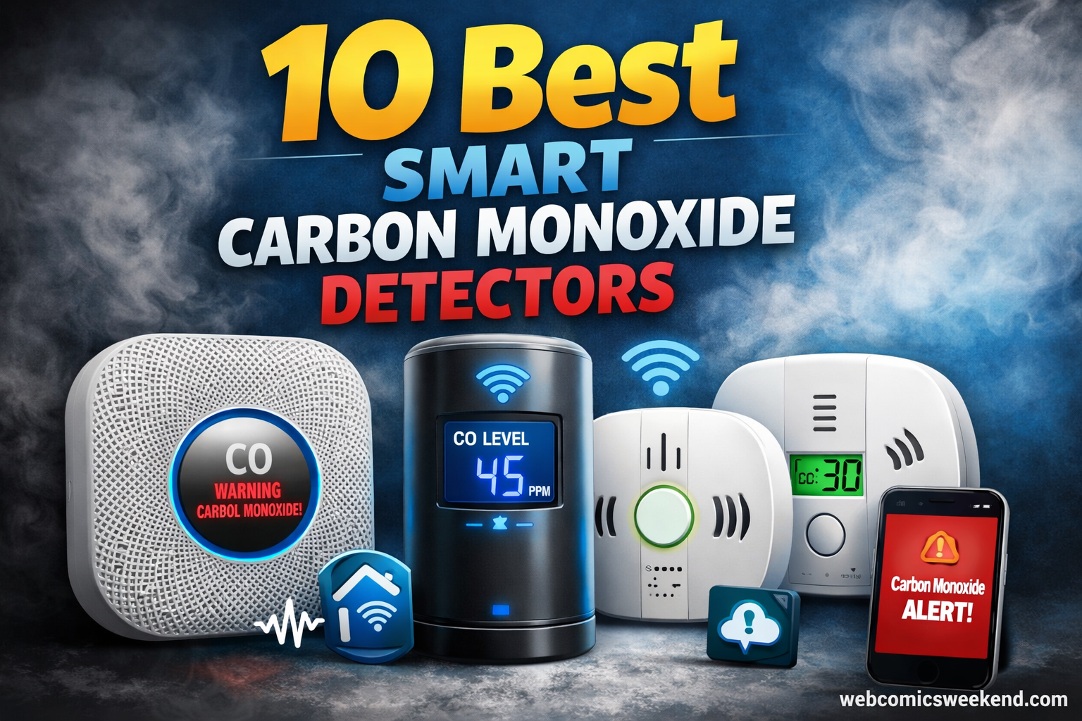 10 Best Smart Carbon Monoxide Detectors