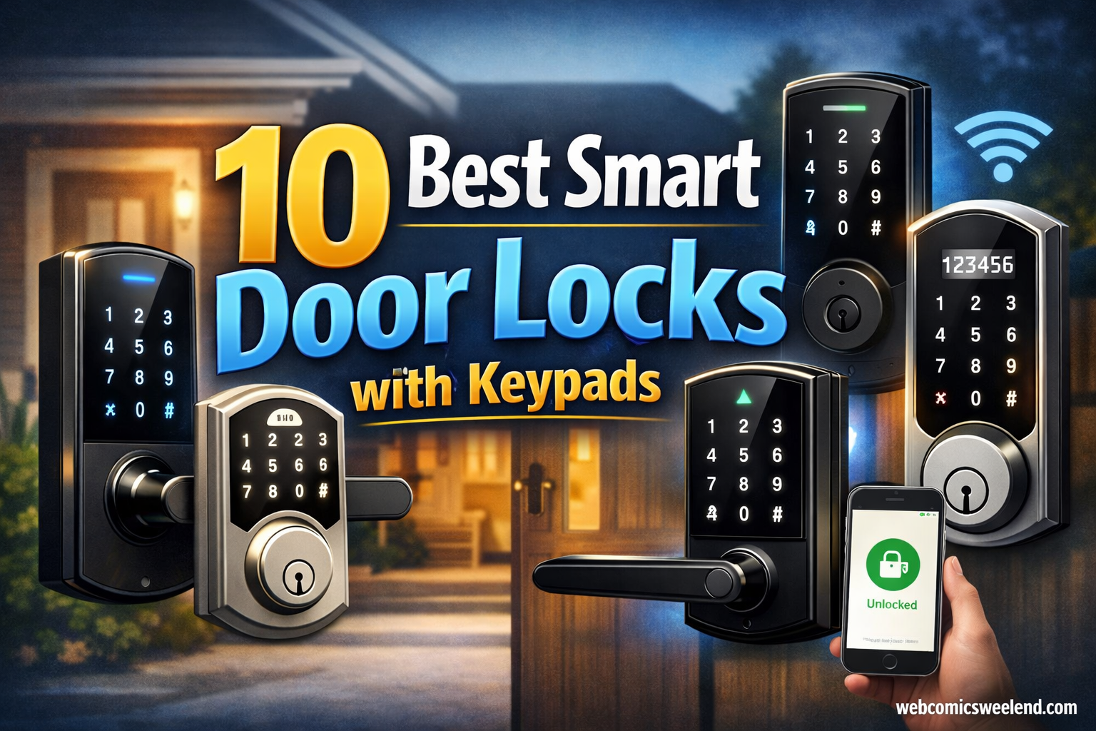 10 Best Smart Door Locks with Keypads