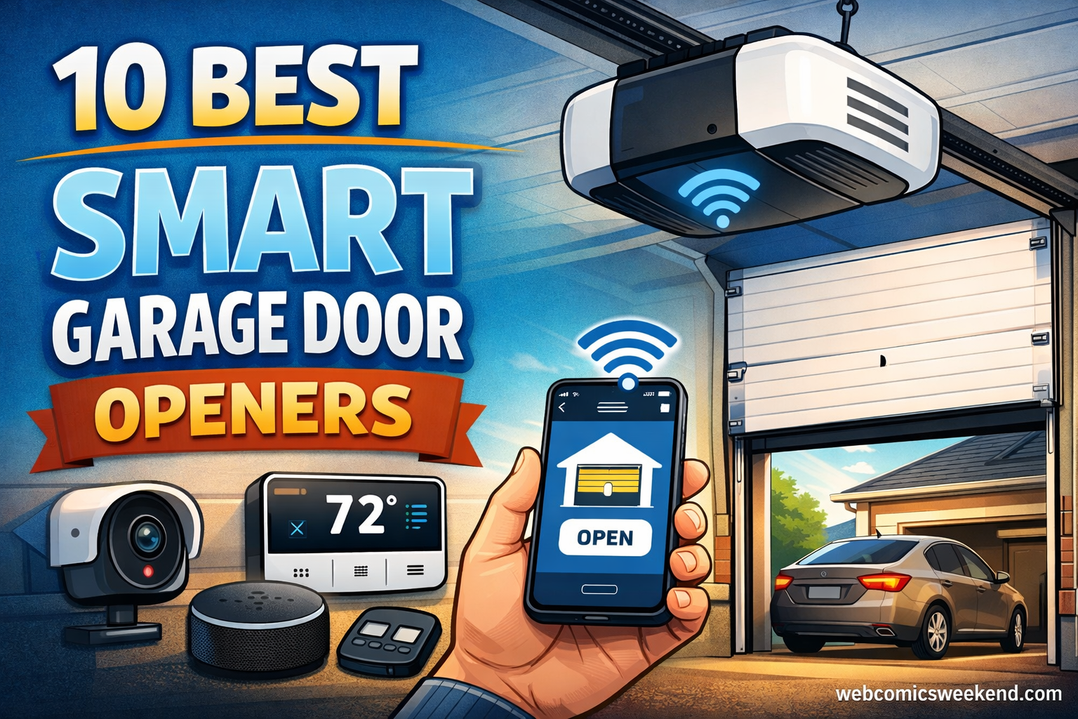 10 Best Smart Garage Door Openers