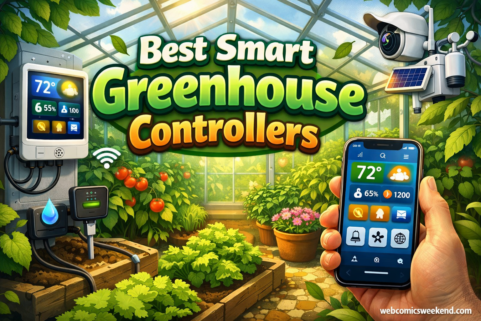 10 Best Smart Greenhouse Controllers