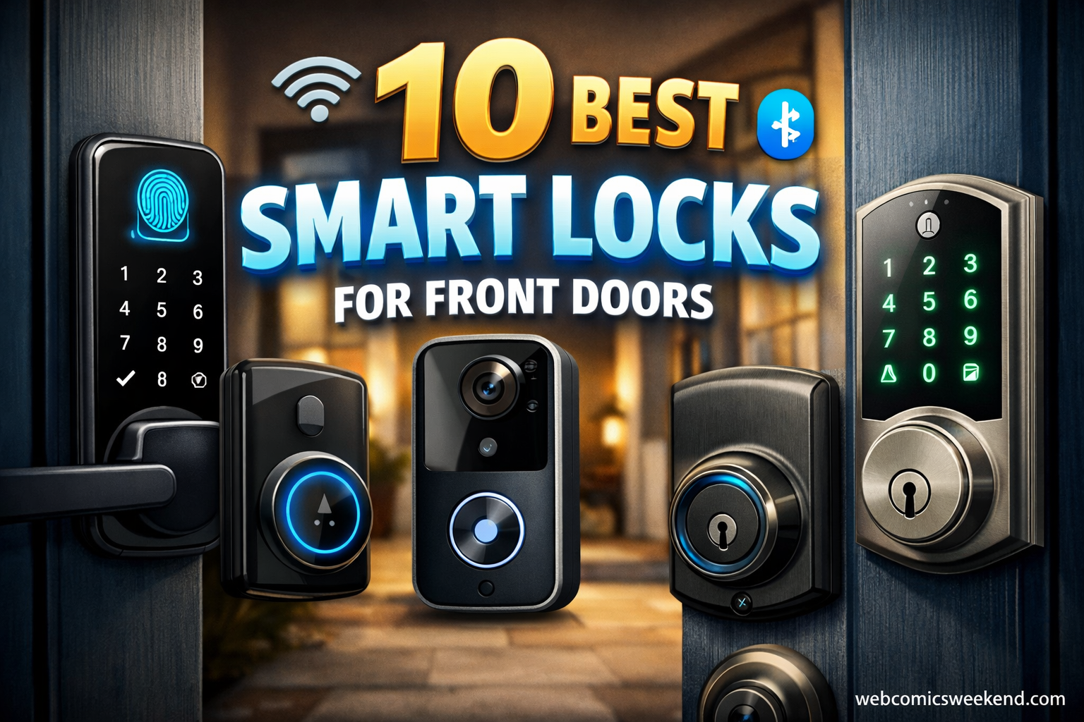10 Best Smart Locks for Front Doors