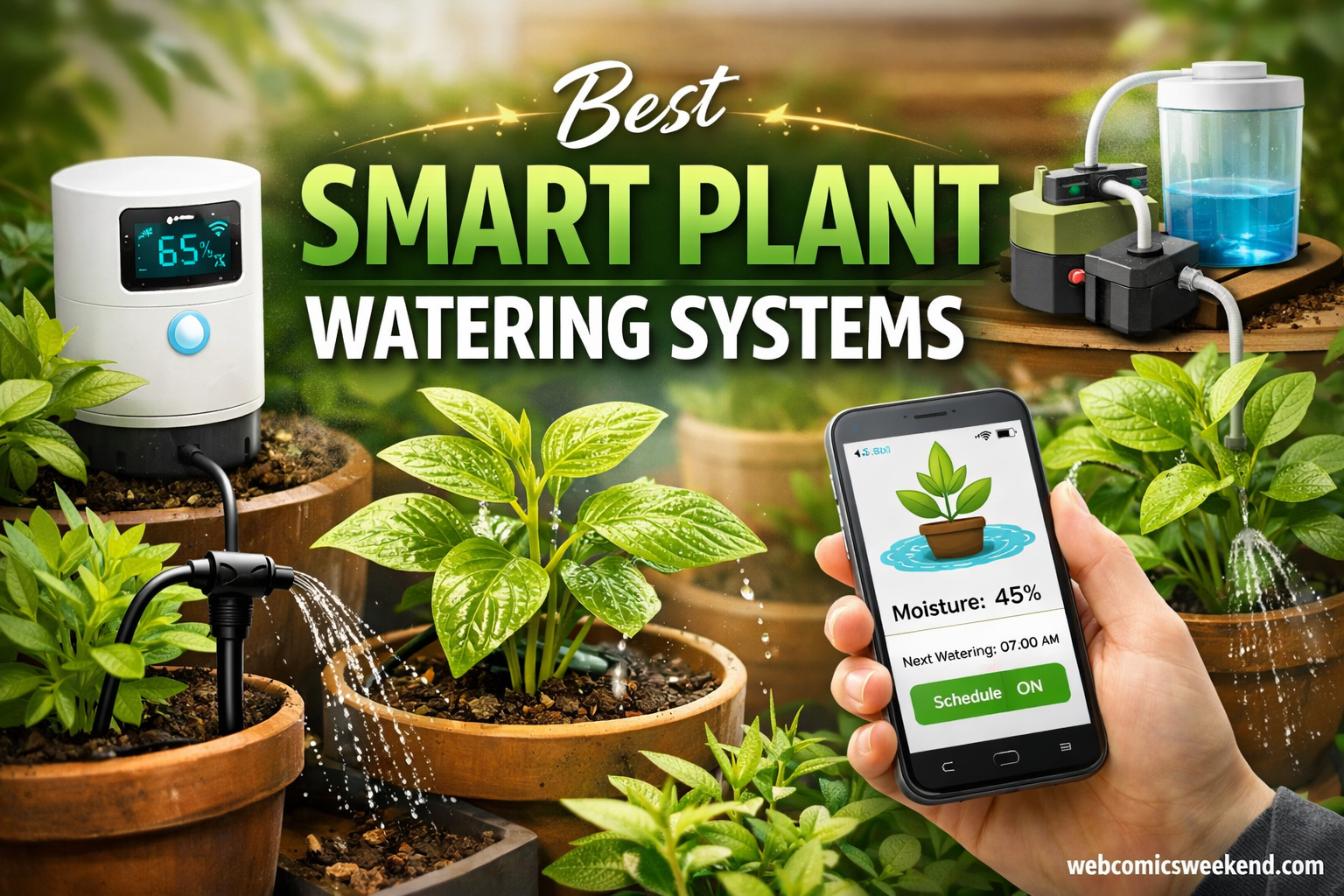 10 Best Smart Plant Watering Systems