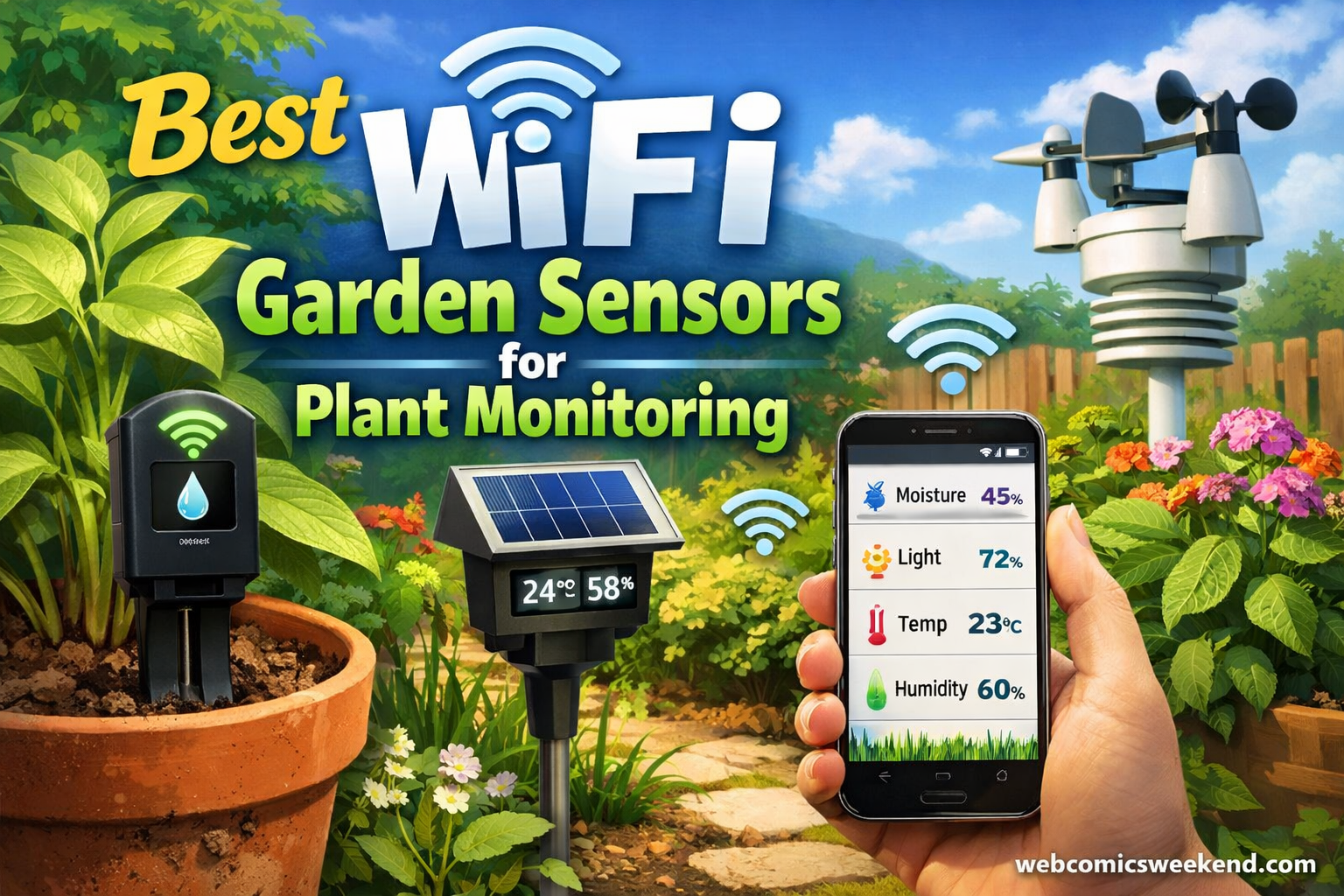 10 Best WiFi Garden Sensors for Plant Monitoring