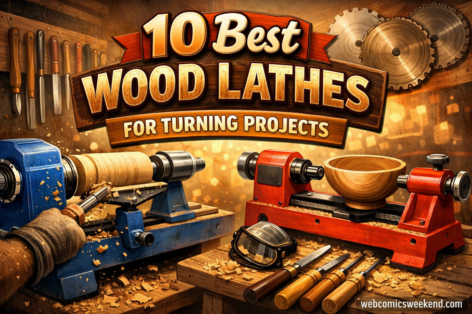 10 Best Wood Lathes for Turning Projects